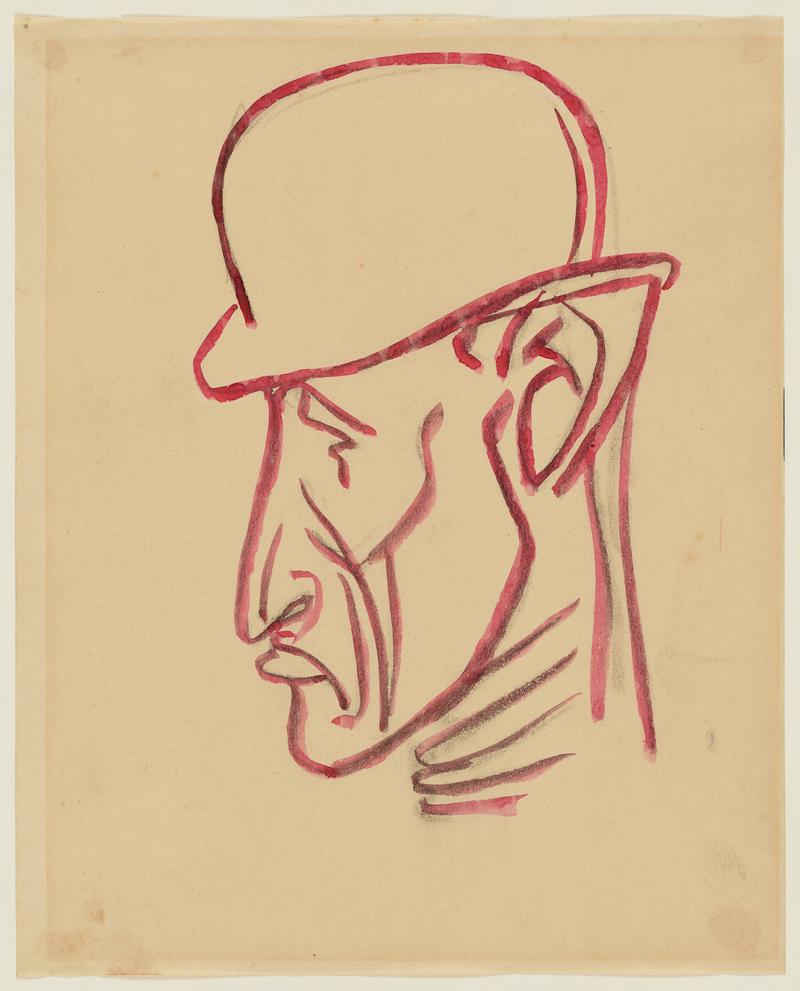 Profile of a Man in a Bowler Hat
