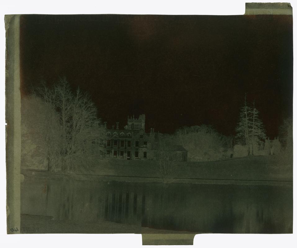 Melbury House, Dorset, negative