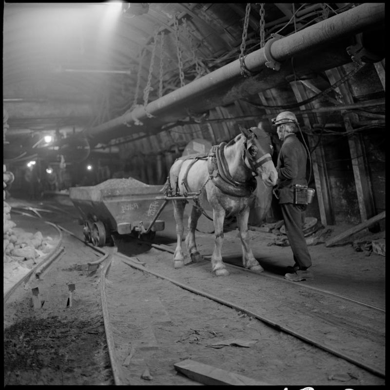 Tower Colliery, film negative