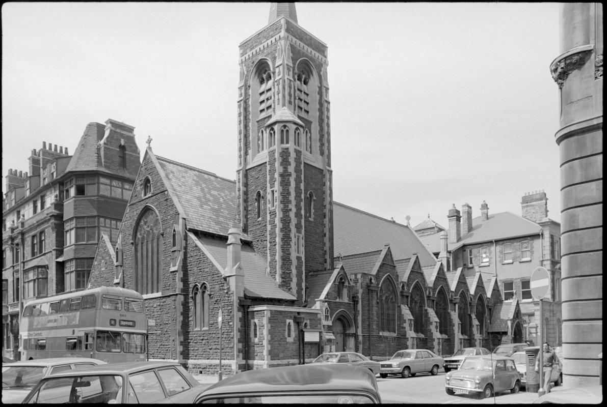 Exterior view of St Stephen&#039;s Church, Mount Stuart Square, Butetown.