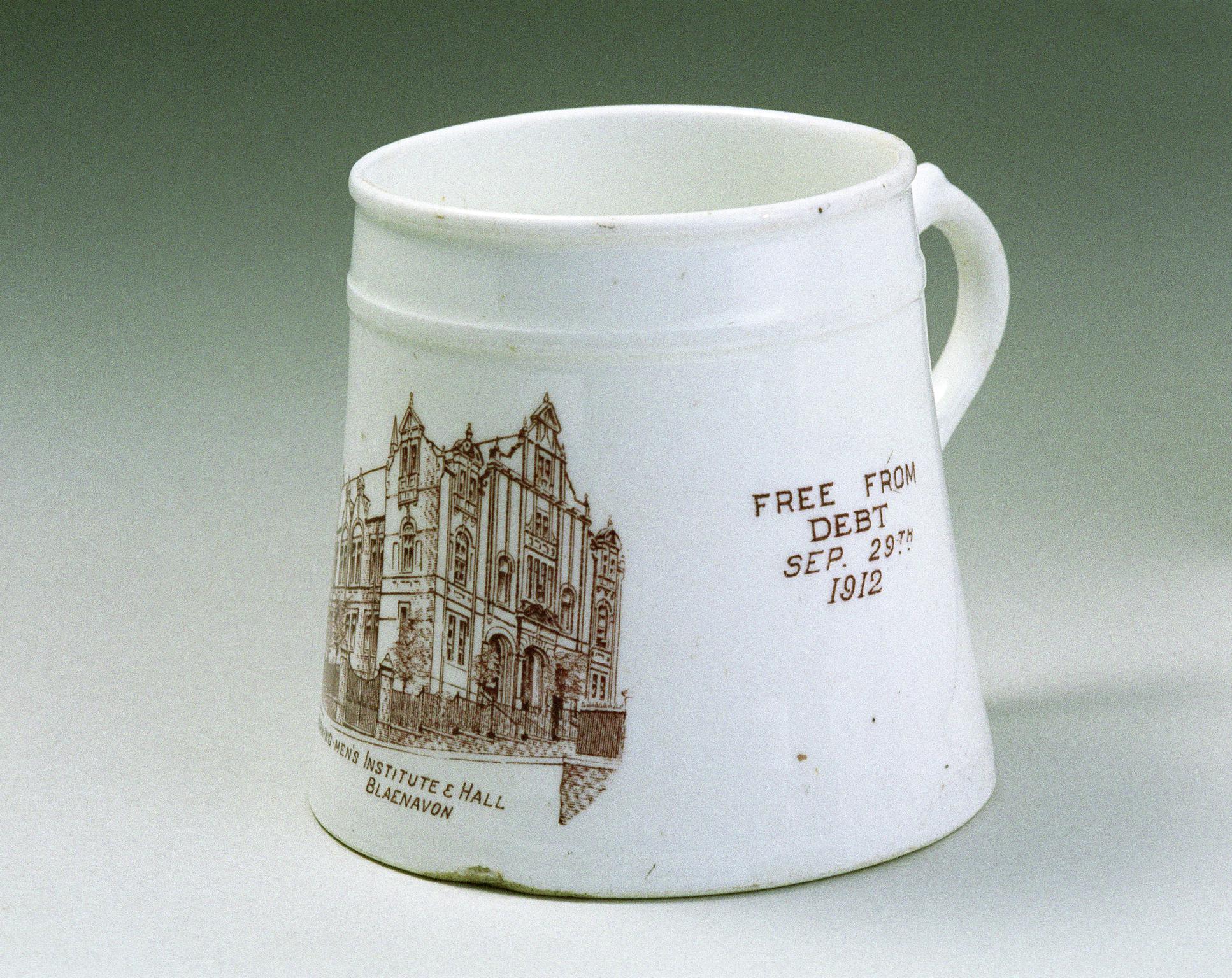 Blaenavon Workingmen's Institute and Hall, mug