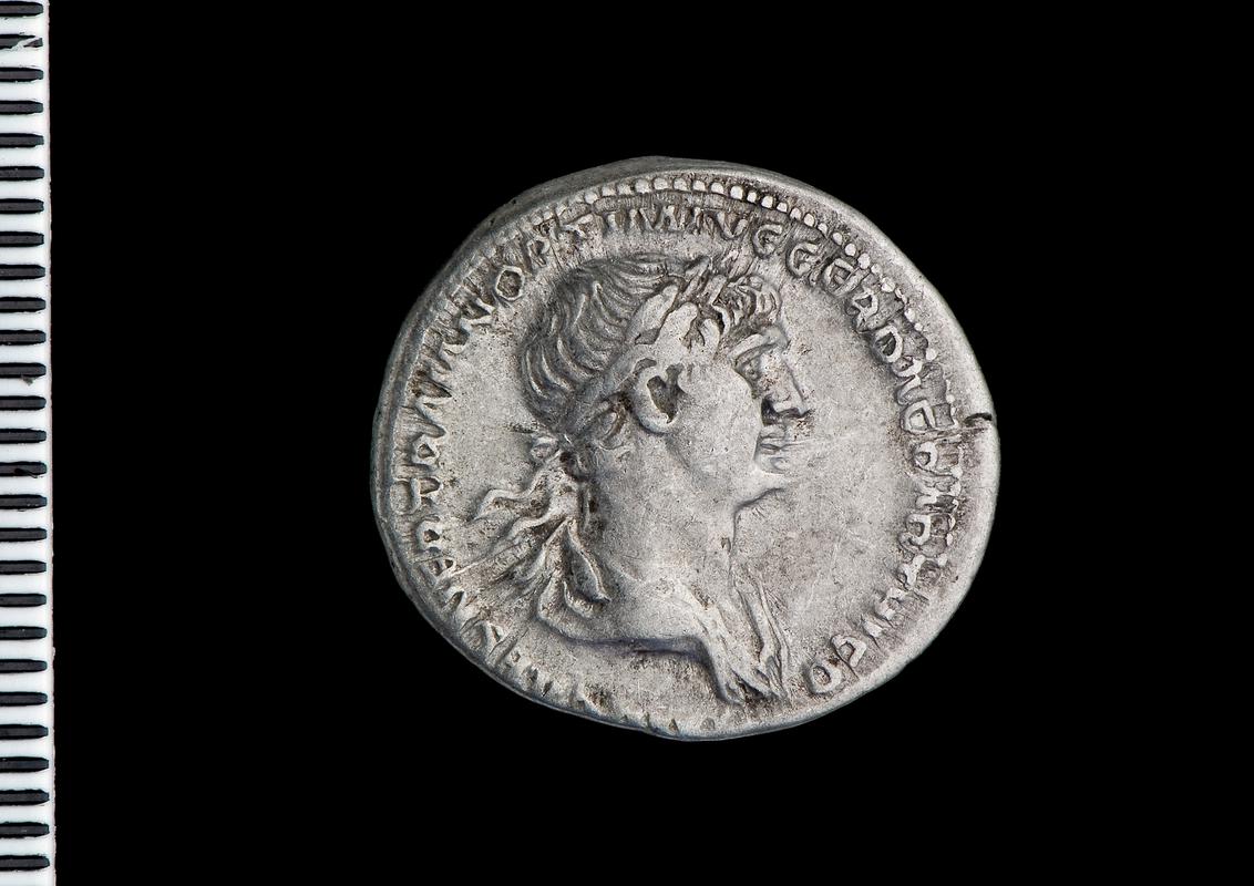 silver denarius (obv.)