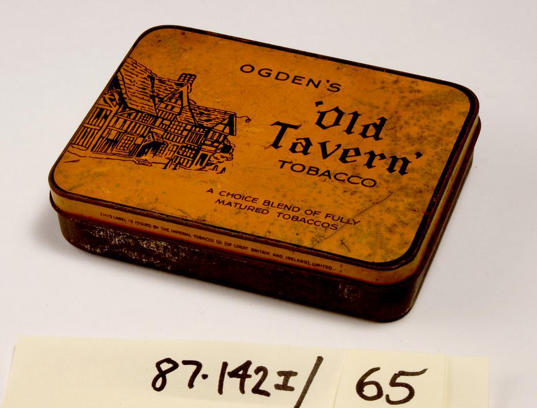 Old Tavern tobacco tin
