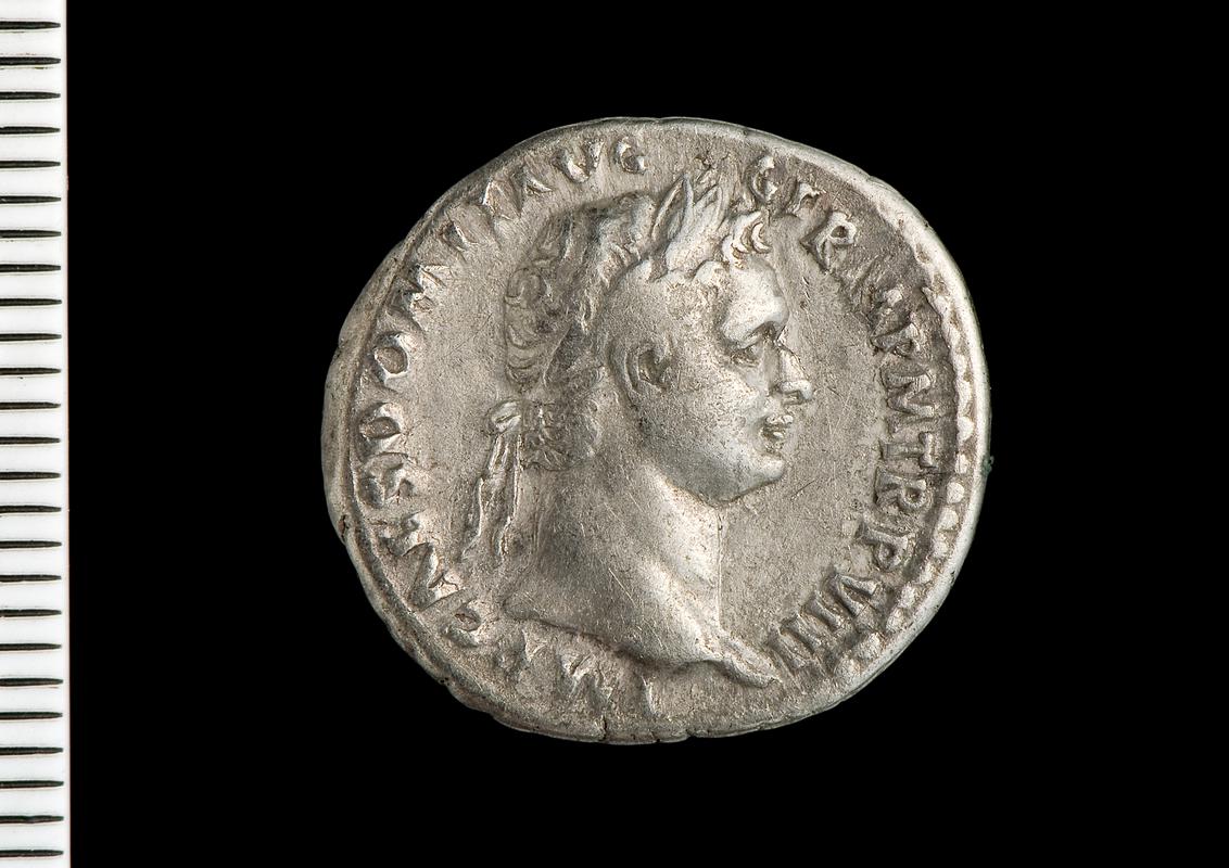 silver denarius (obv.)