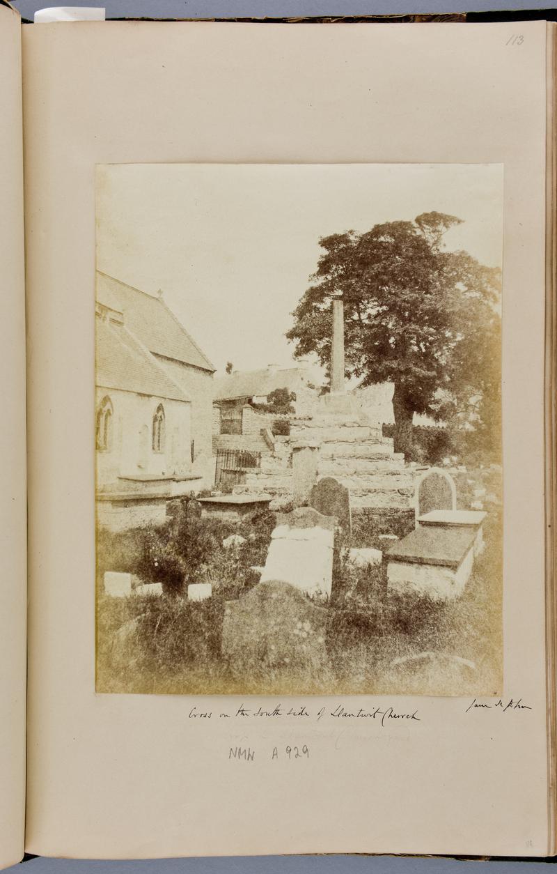 Cross at South side, llantwit (full page)