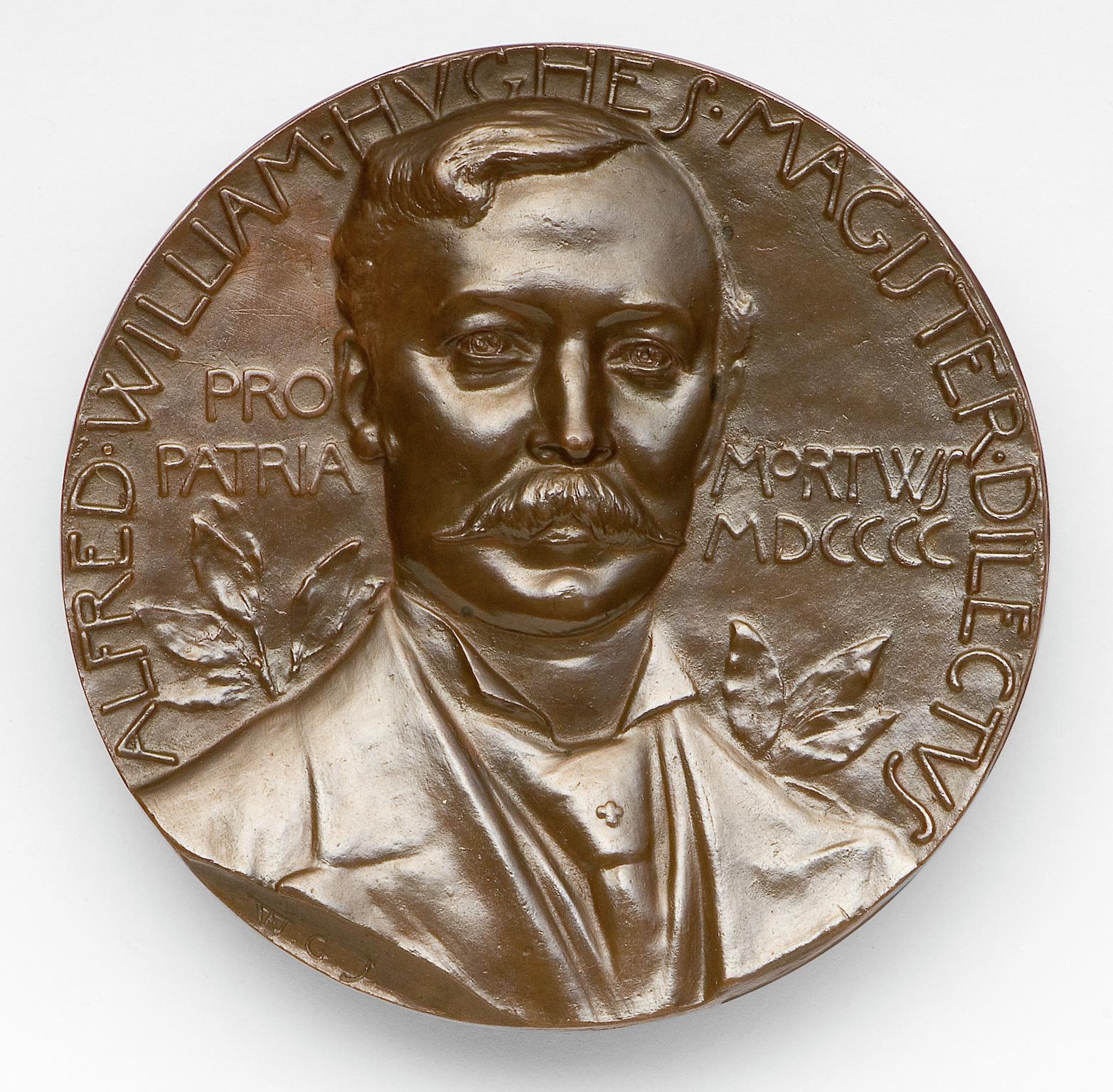 Hughes Medal for Anatomy - obverse