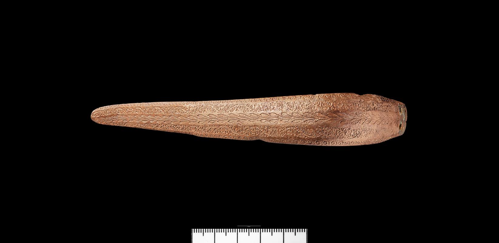 Roman copper strigil