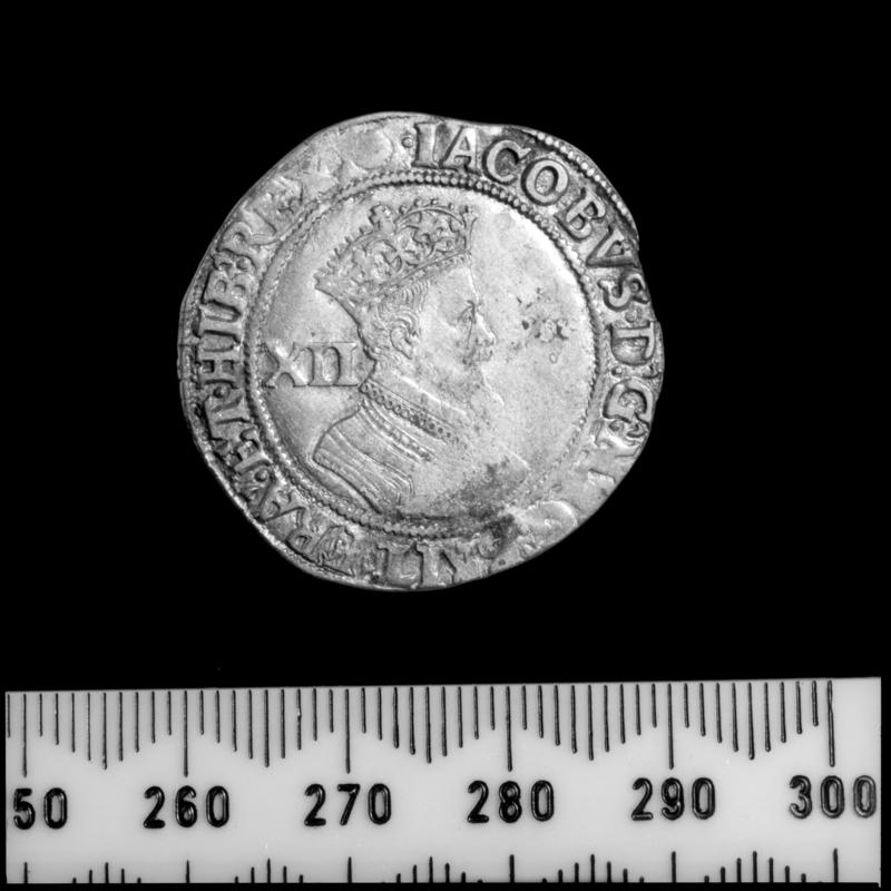 Tregwynt Hoard - James I silver shilling