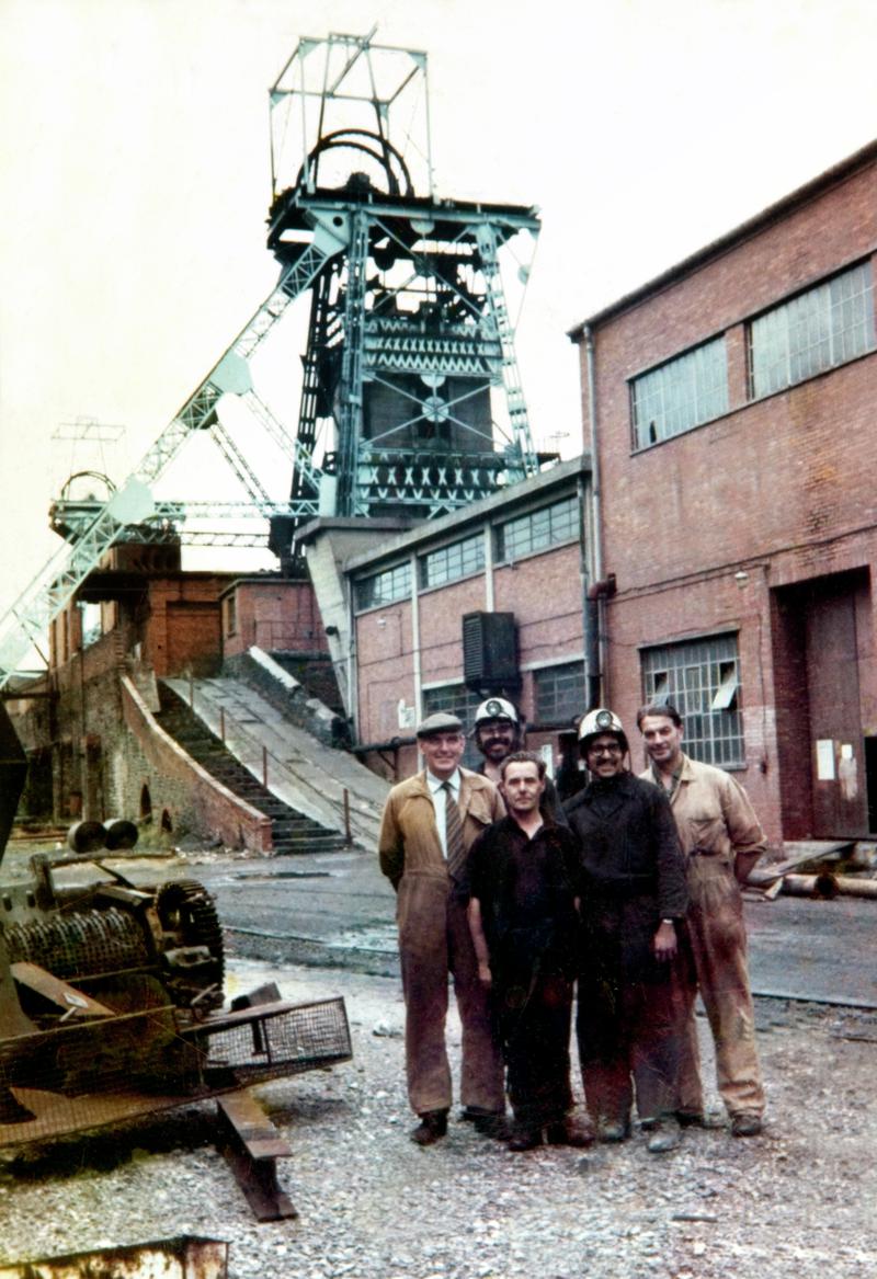 Staff at Merthyr Vale Colliery, 1974