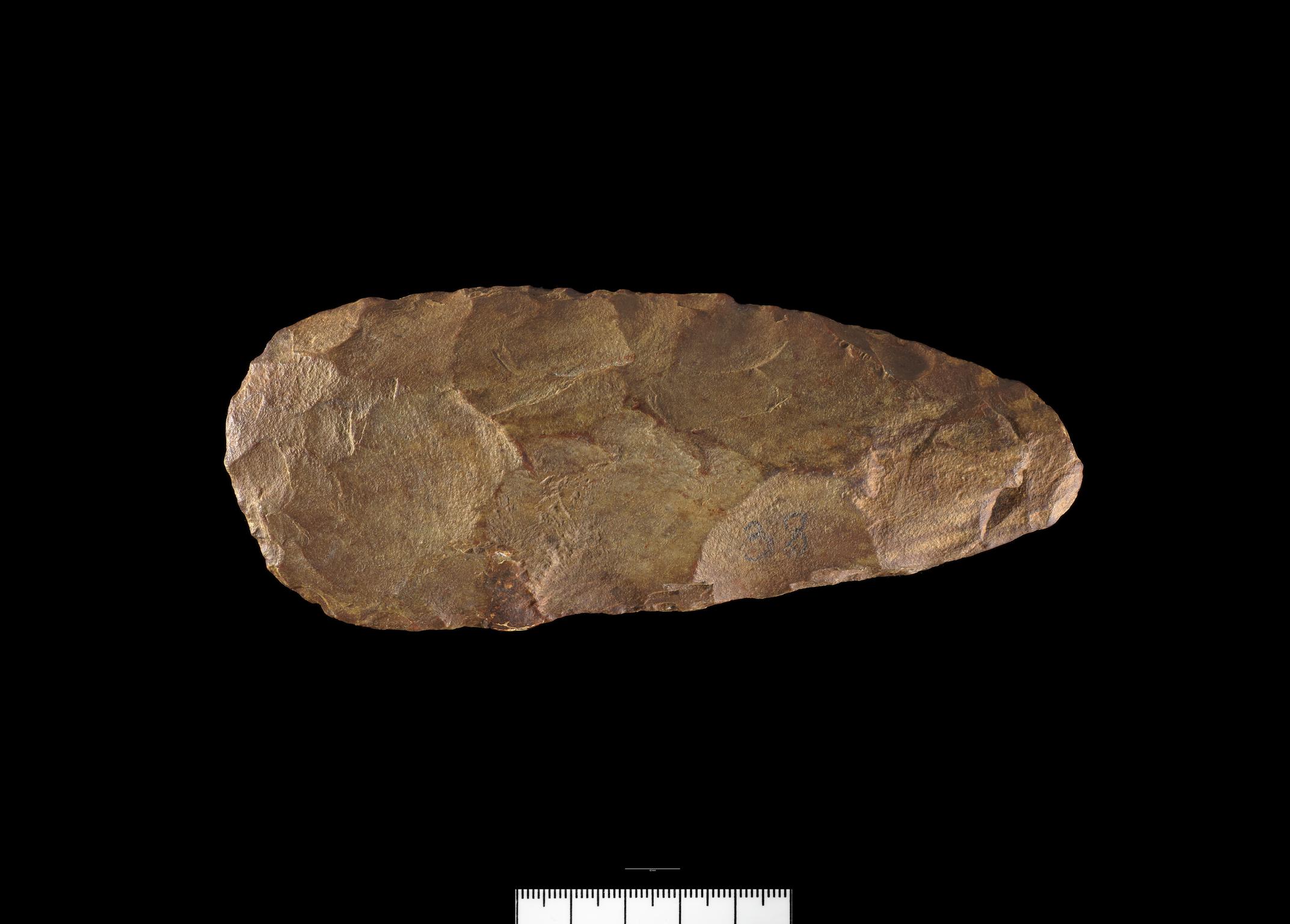 Neolithic stone axehead roughout