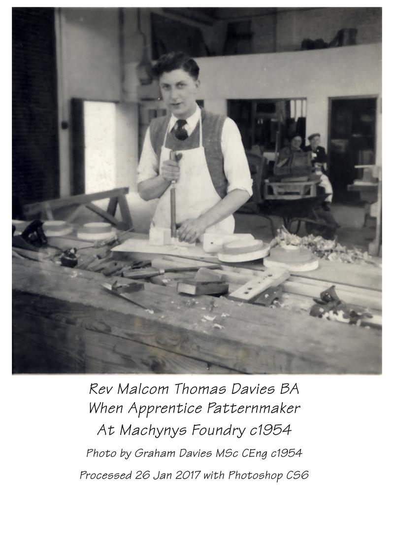 Machynys foundry, photograph