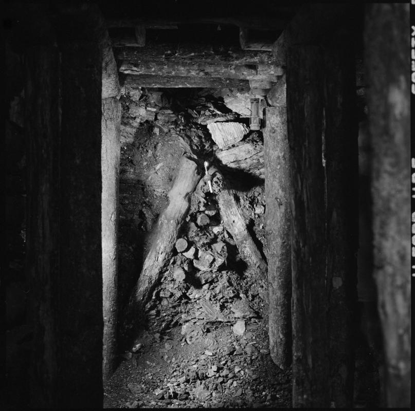 Big Pit Colliery, film negative