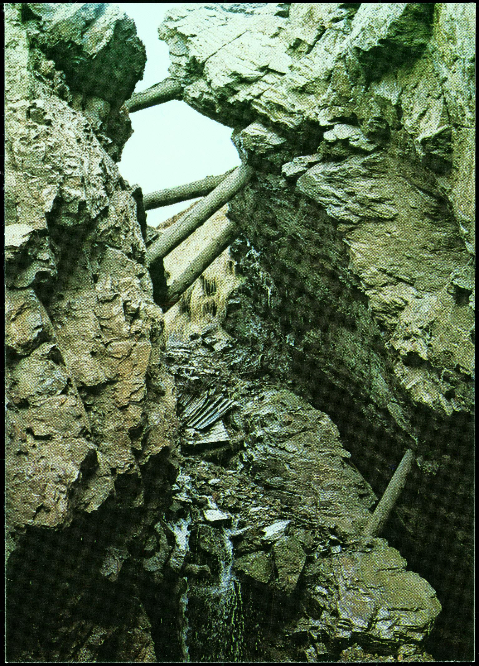 Frongoch lead and zinc mine, postcard