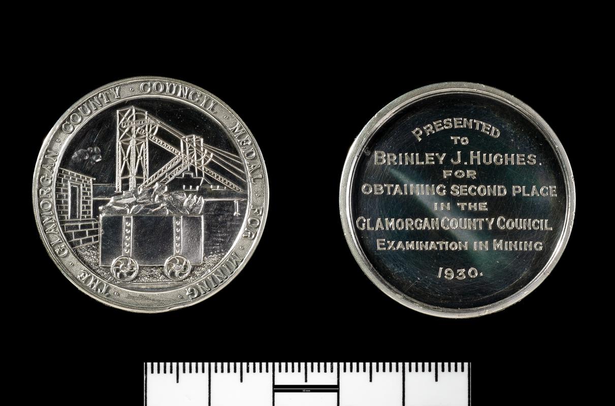 Glamorgan County Council Medal for Mining