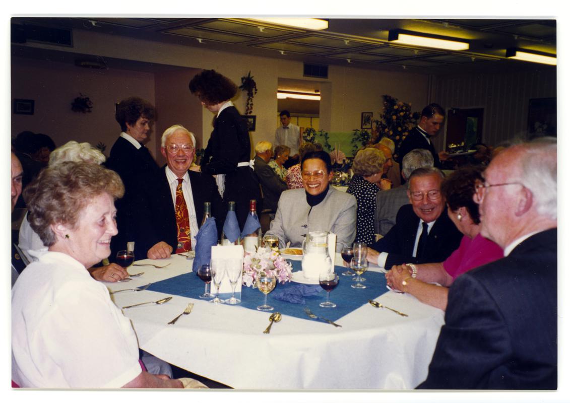 Gordon Lewis &amp; wife at Probus dinner