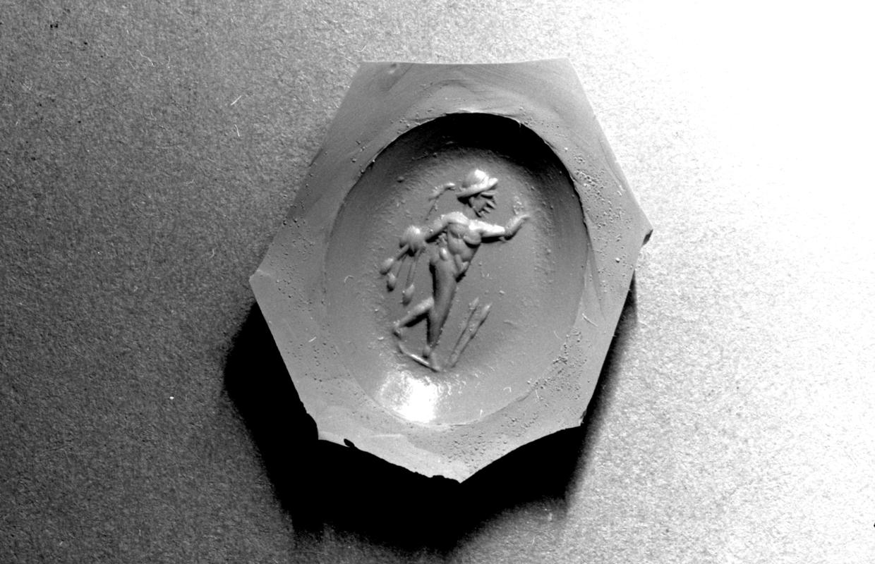 Roman intaglio (satyr)