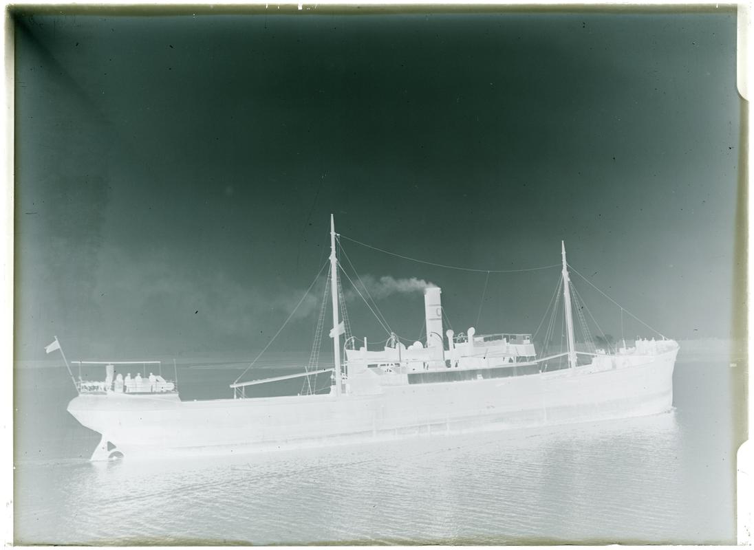 S.S. ELSA, glass negative