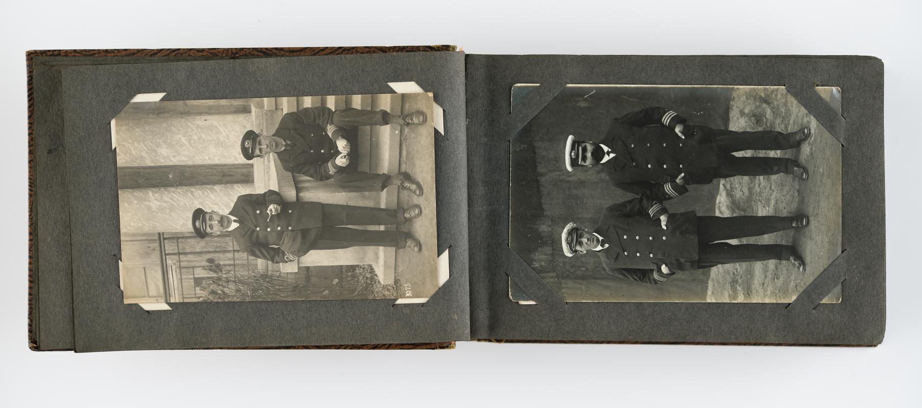 Photograph album relating to the internment of Capt. A. Starkey of the S.S. &#039;Torrington&#039; during the First World War.