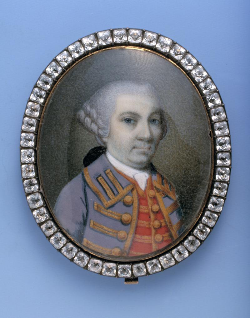 Miniature portrait of Captain Thomas Slaughter