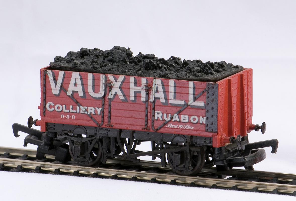 Vauxhall Colliery, Ruabon, coal wagon model