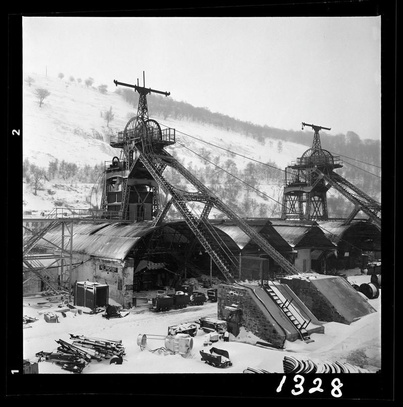 Six Bells Colliery, film negative
