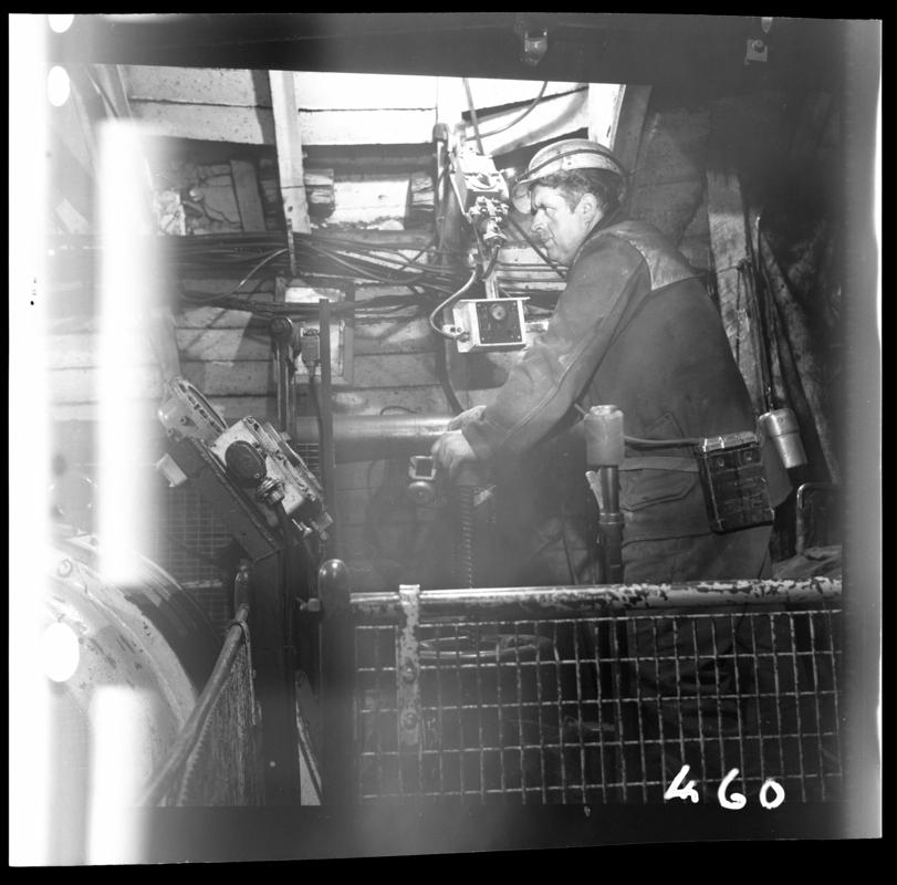 Garw Colliery, film negative