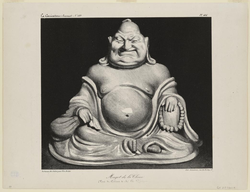 Grotesque Chinese Figure