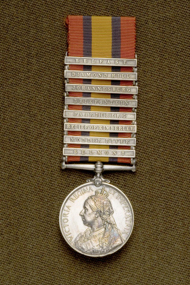 Queen&#039;s South Africa Medal; Arthur Owen Vaughan