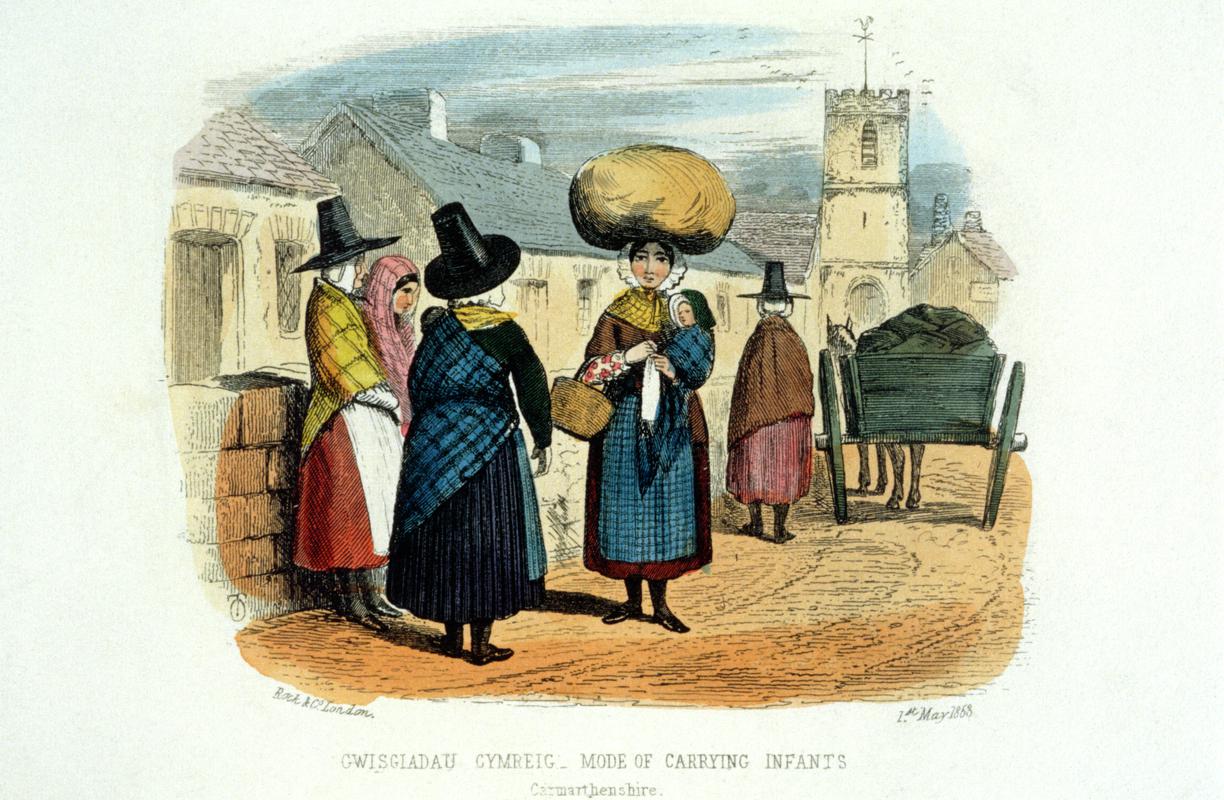 Welsh costume illustration