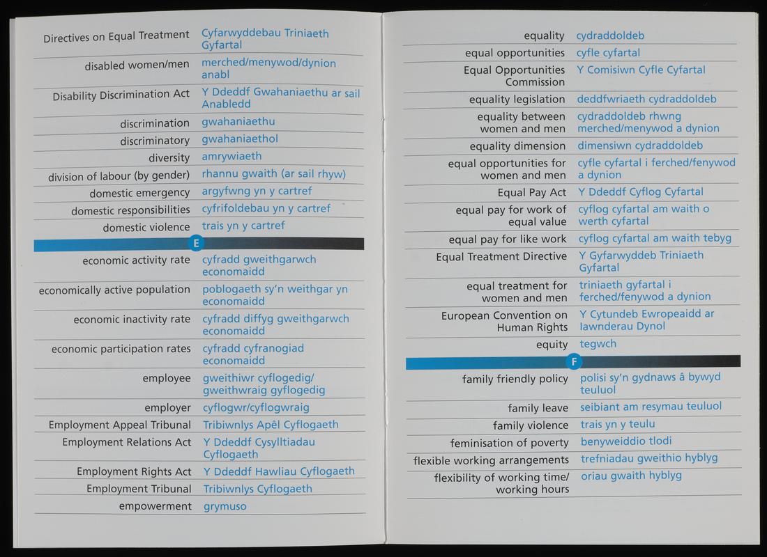 Booklet