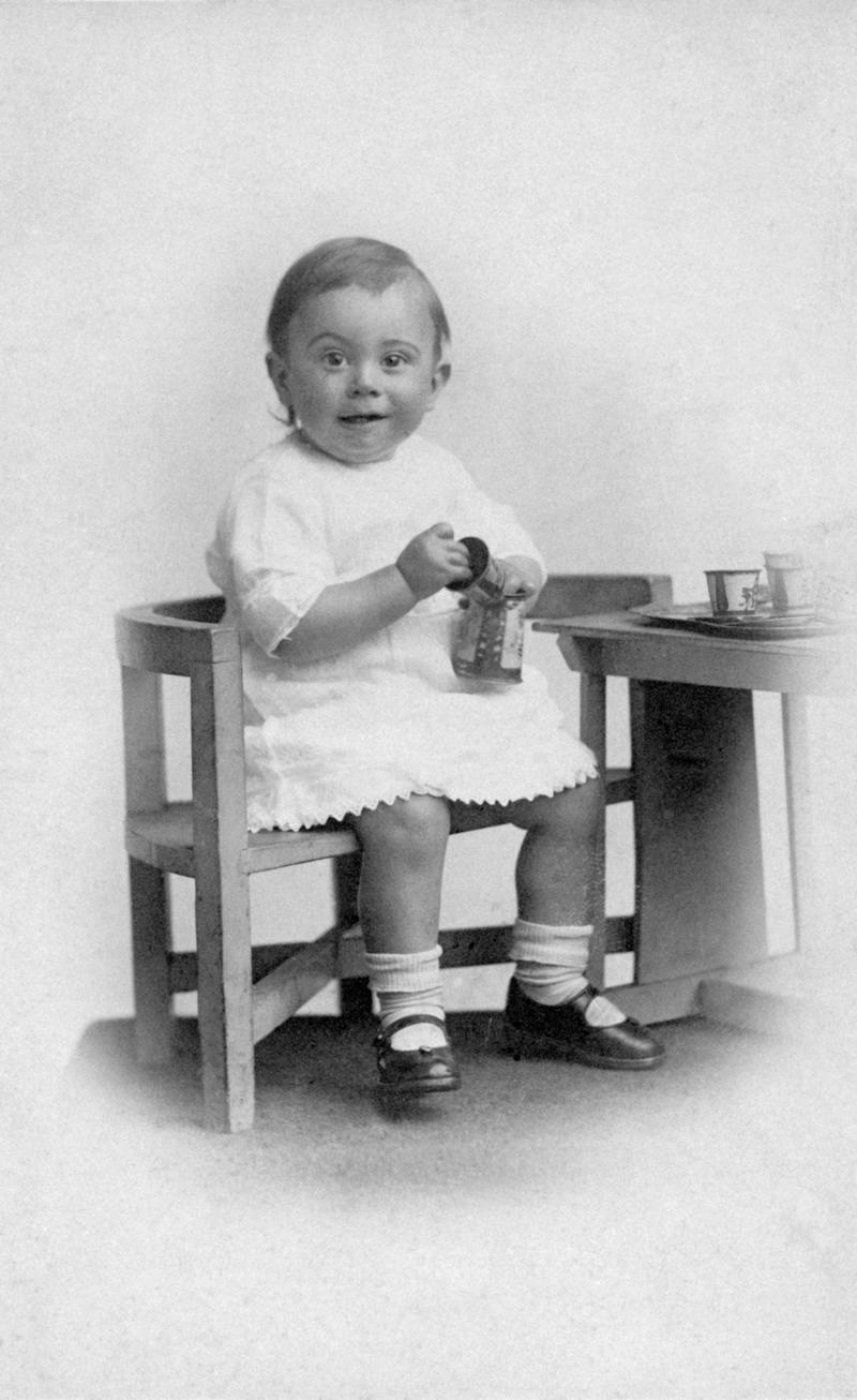 Example of boy&#039;s clothing and toys, Llanymddyfri, Carmarthenshire c. 1920-25