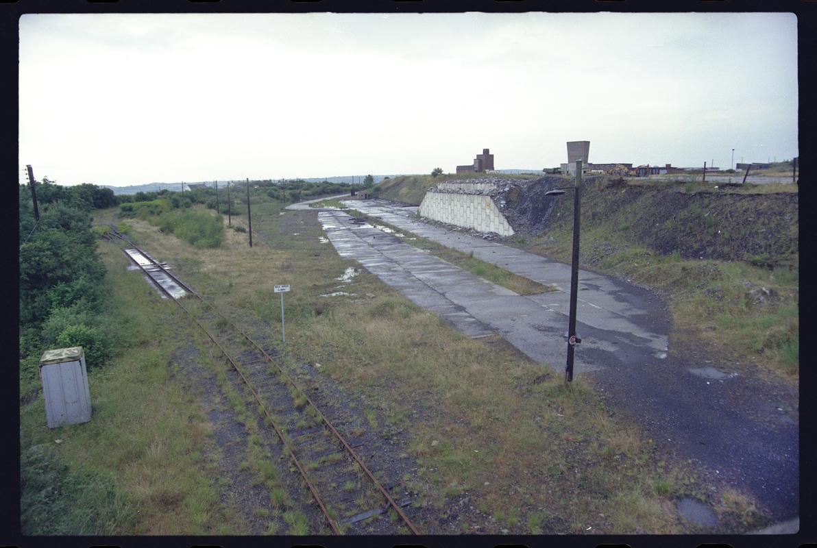 Cynheidre Colliery, film negative