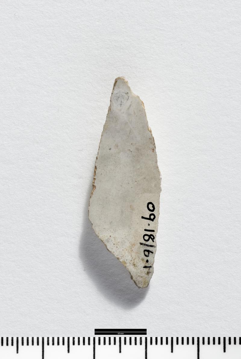 Upper Palaeolithic flint penknife point