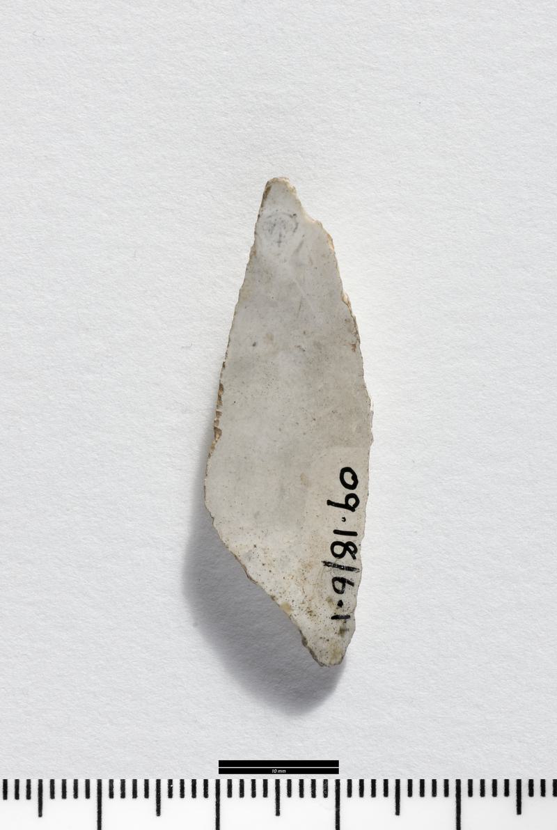 Upper Palaeolithic flint penknife point