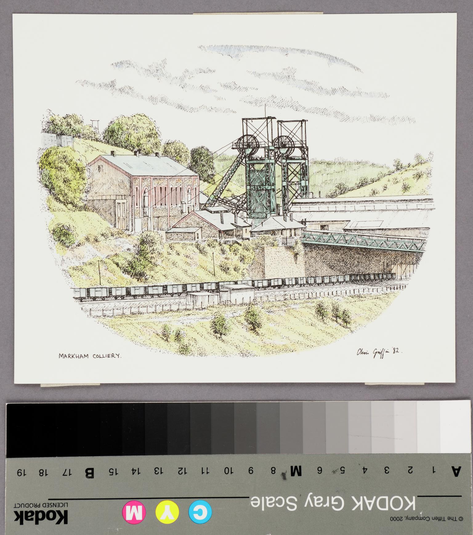 Markham Colliery (print)