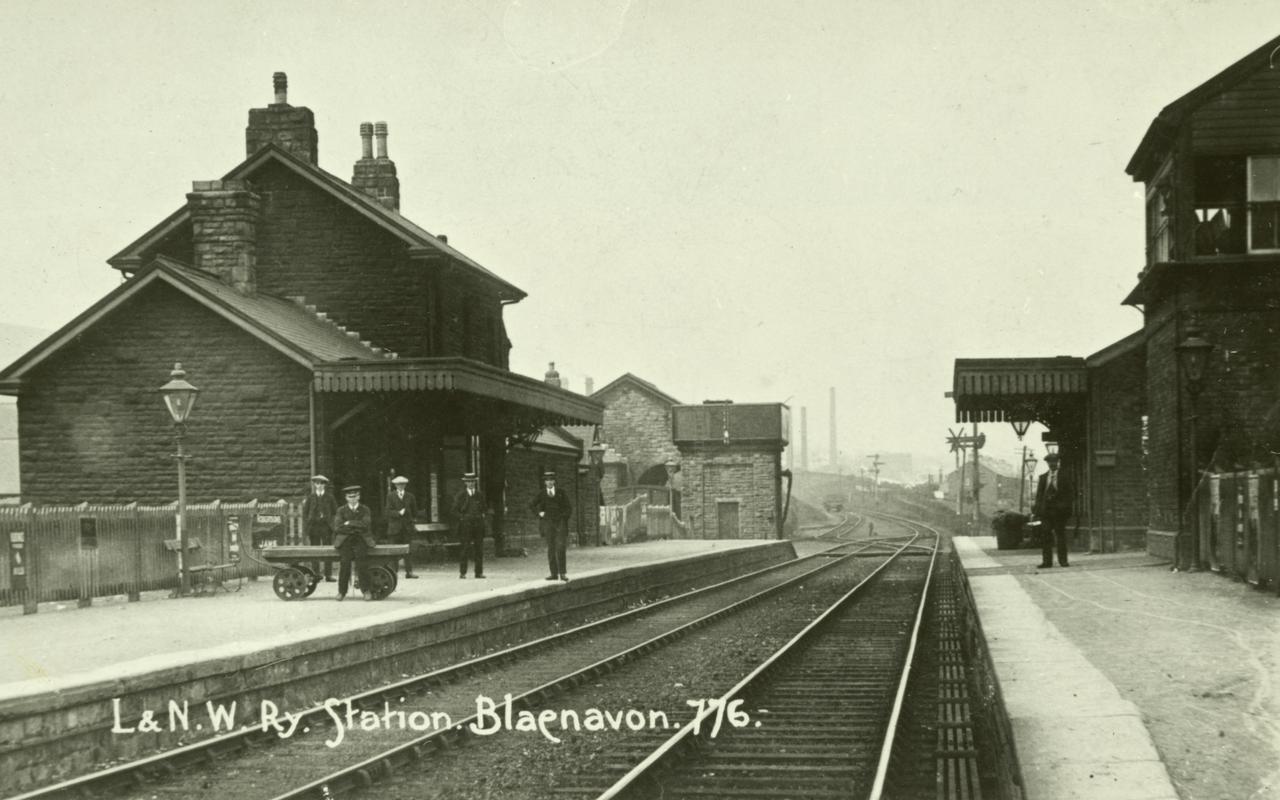 Blaenavon railway station (London &amp; North West Railway)