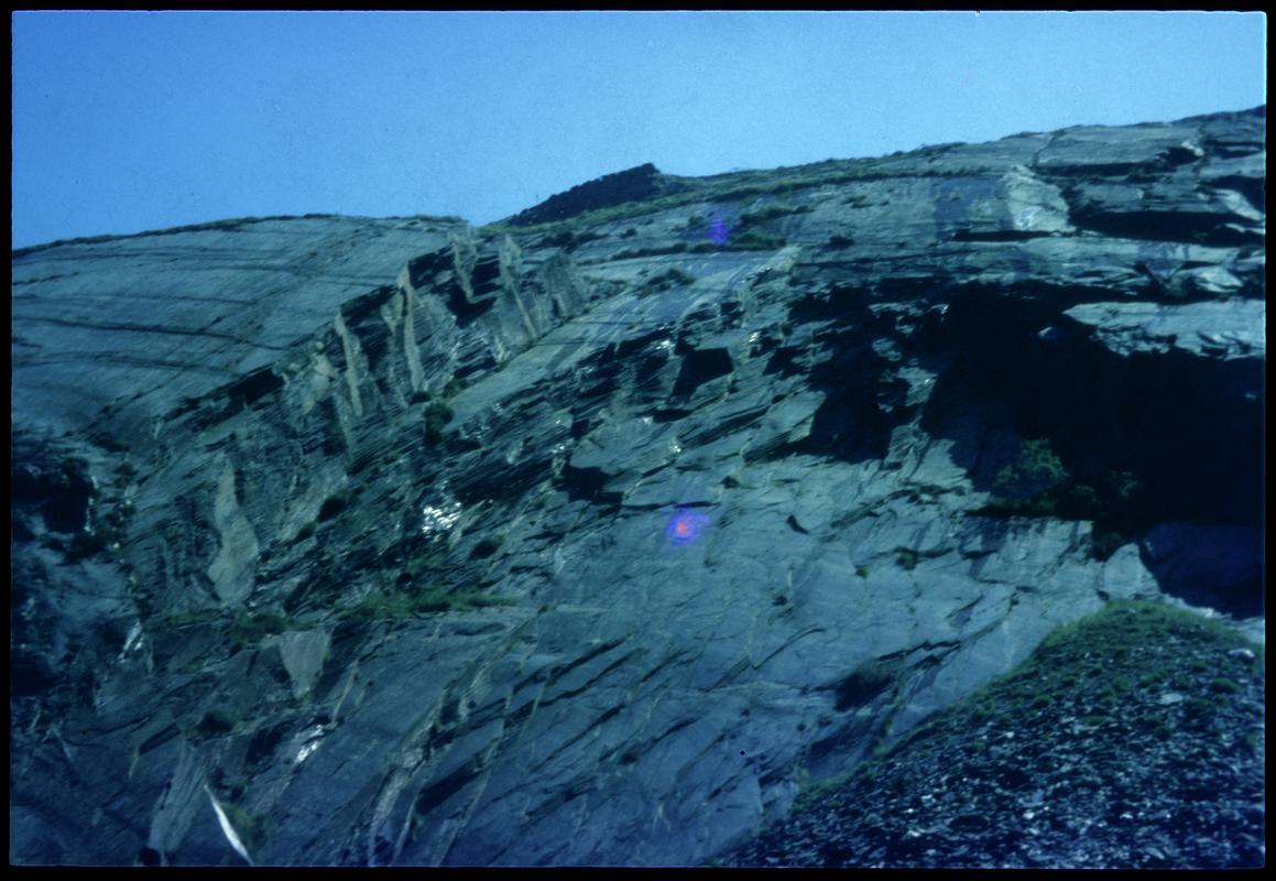 Blaenau Ffestiniog slate quarries, slide