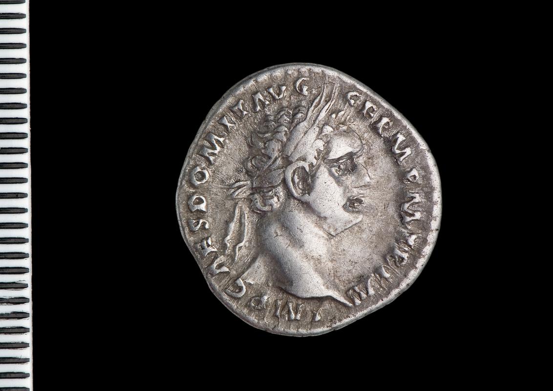 silver denarius (obv.)