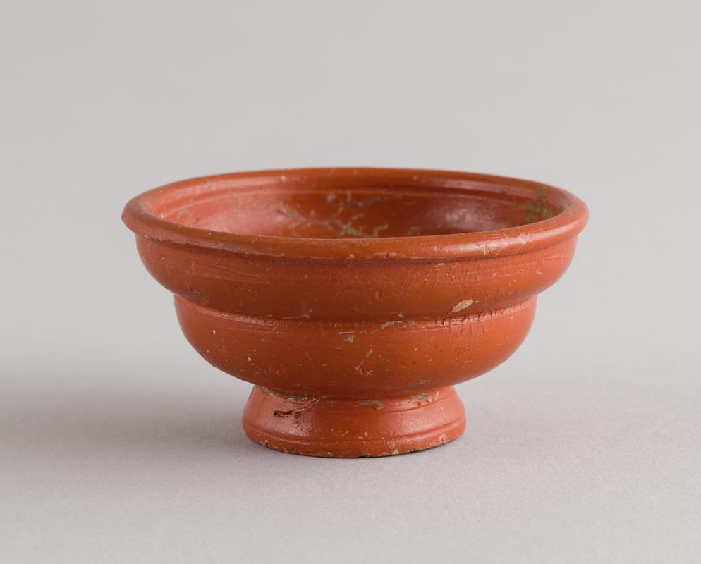 Roman samian cup, stamped