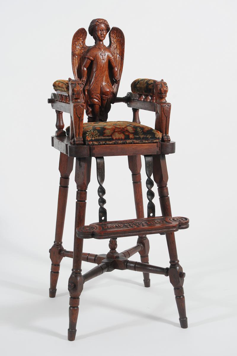 Child&#039;s high chair, 1889