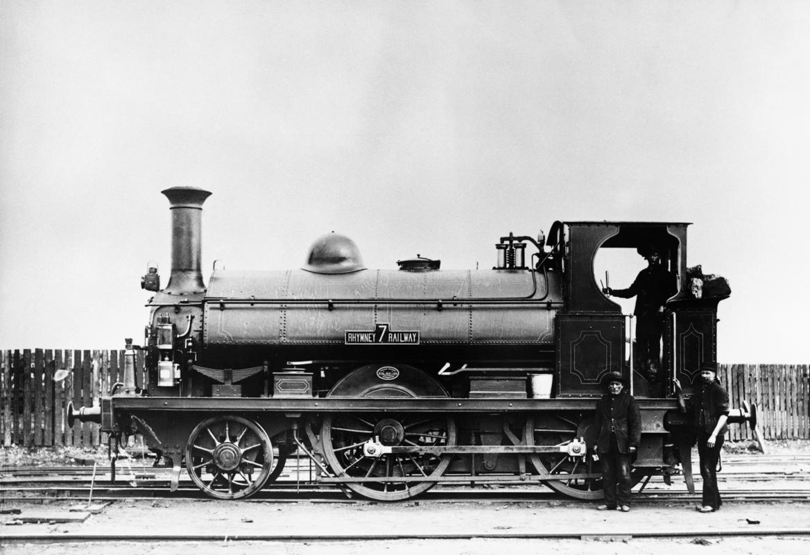 Rhymney Railway &#039;B&#039; class locomotive No.7 2-4-0ST