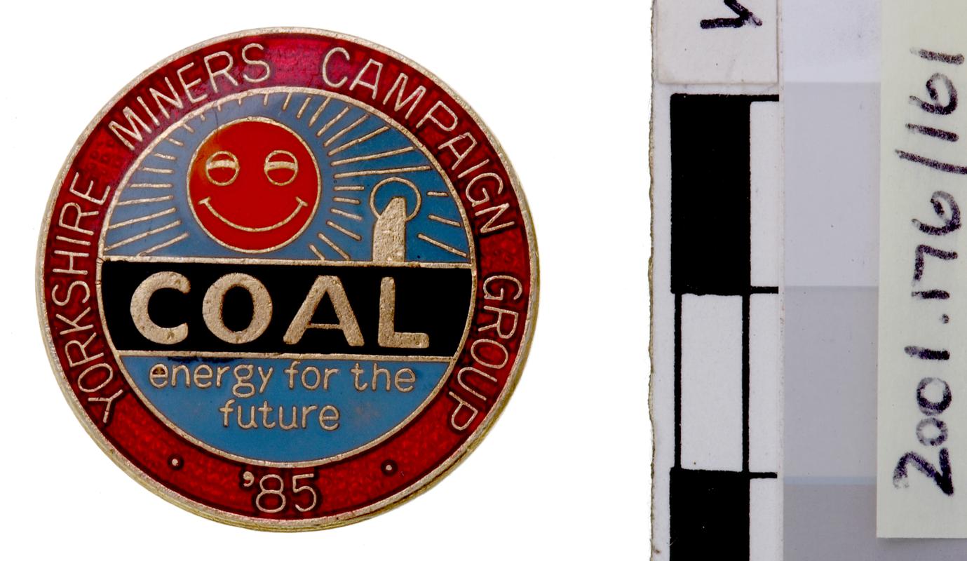 N.U.M. Yorks Area, badge