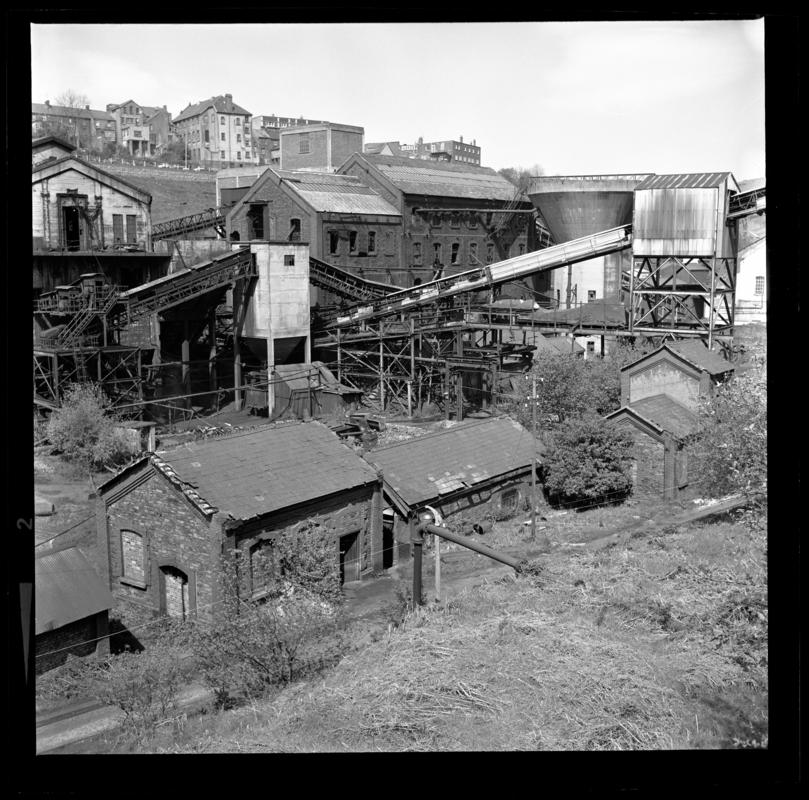 Bargoed Colliery, film negative