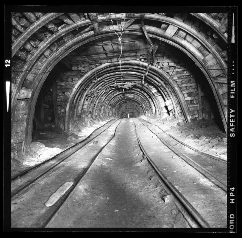 Deep Duffryn Colliery, film negative
