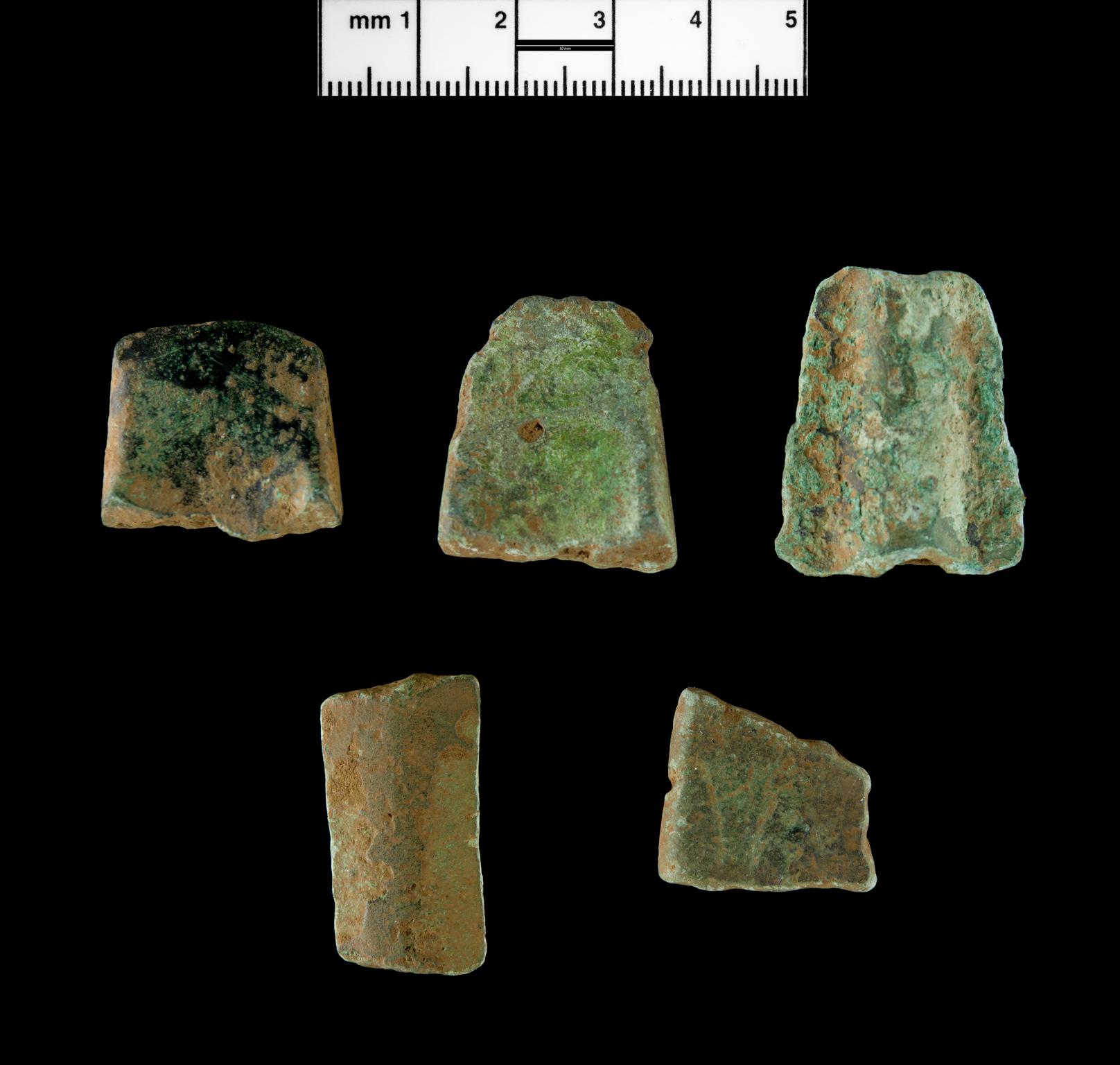 hoard - 5 bronze objects