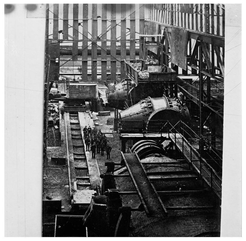 Ebbw Vale Steelworks, film negative