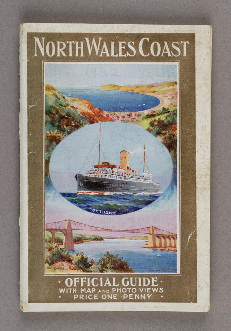 North Wales Coast. Illustrated official guide of the Liverpool &amp; North Wales Steamship Co. Ltd.