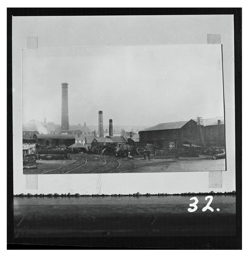 Blaenavon Ironworks, film negative