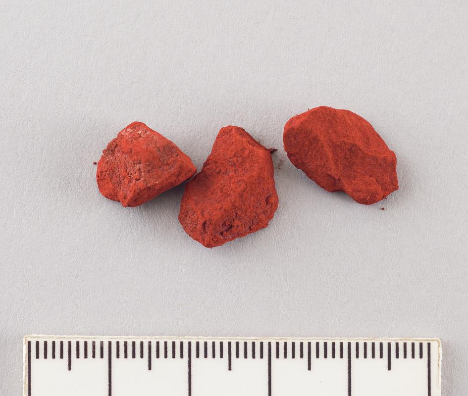 Roman pigment sample