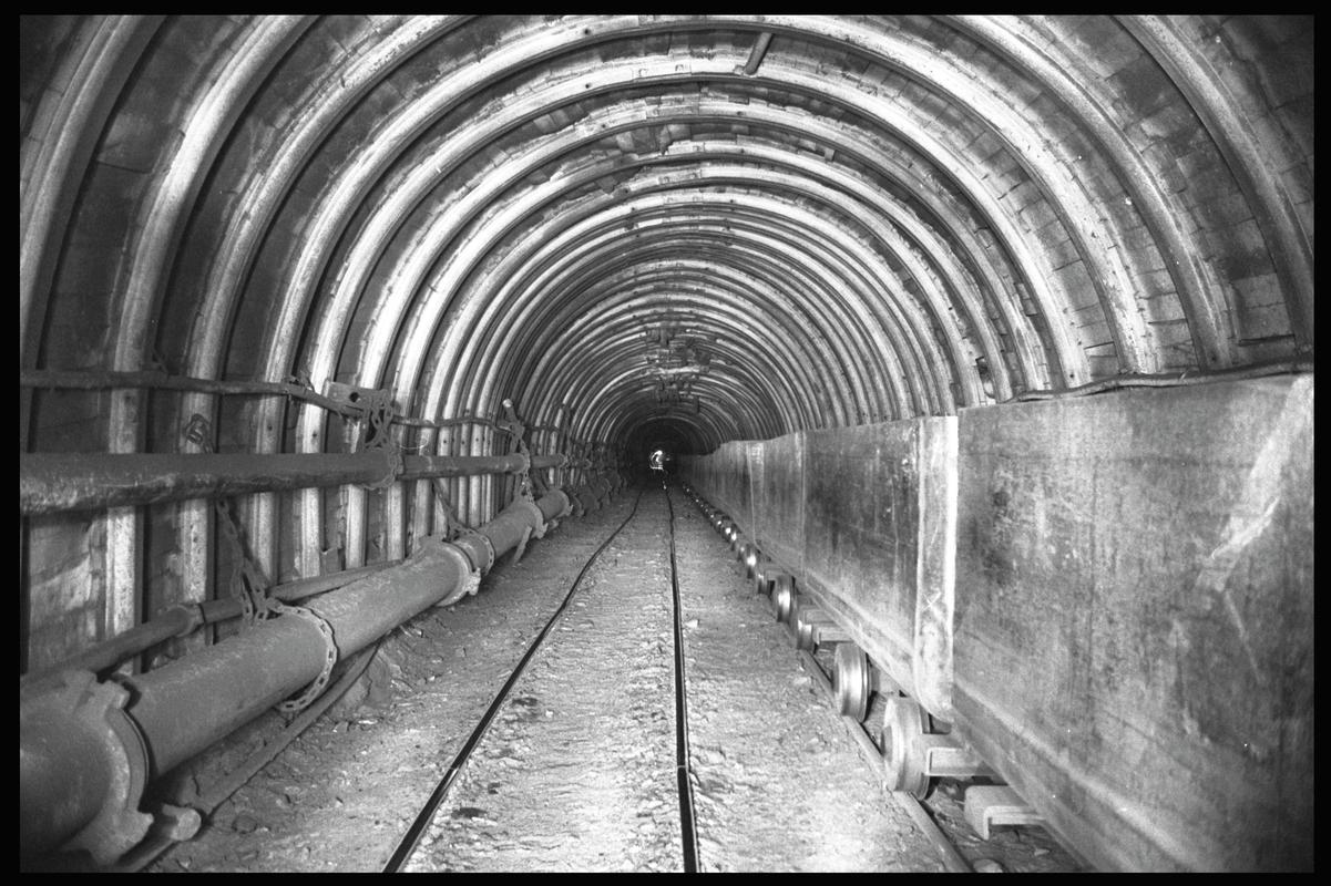 Mardy (Maerdy) Colliery, film negative